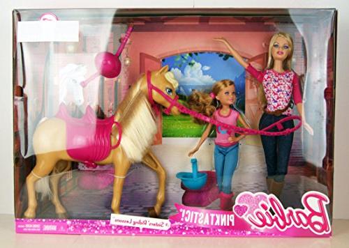 barbie pinktastic sisters riding lessons