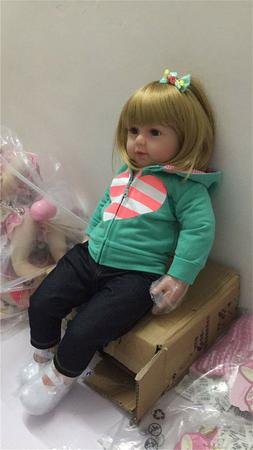 18" Cute Reborn Preemie Baby Doll Outfit