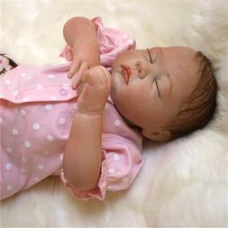 20" Handmade Newborn Reborn Lifelike Baby Silicone Vinyl Bab