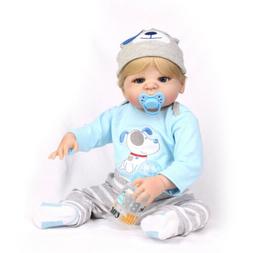 Handmade Full Body Vinyl Silicone Boy Doll