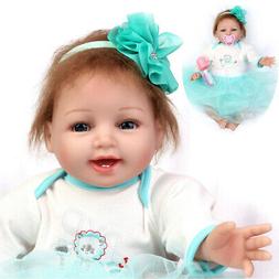 Lifelike Lovely Newborn Handmade Vinyl Silicone Girl Doll