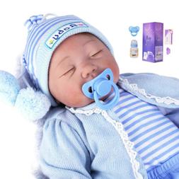 Silicone Vinyl Real Lifelike Newborn Girl Toddler Doll Us