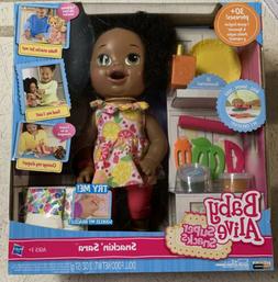 Baby Alive Super Snacks Snackin&rsquo; Sara African American