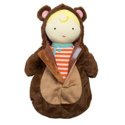 Manhattan Toy Snuggle Baby Doll & Hooded Bear Sleep Sack