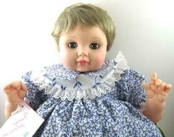 Madame Alexander Allison Baby Doll #5504 Blonde Hair Blue sl