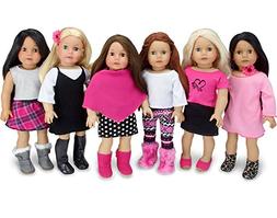 Sophia's American Girl Sized Mix and Match Fall Set Black, W