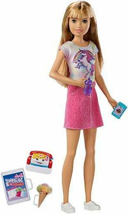 Barbie Babysitters Inc. Doll Blonde with Phone Baby Bottle f