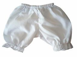Bargain! White Bloomers 14-16 Inch fits Bitty Baby + Twins D