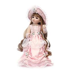 yaonow 45cm 18inch Deluxe Baby Rapunzel Doll Pacifier Baby D