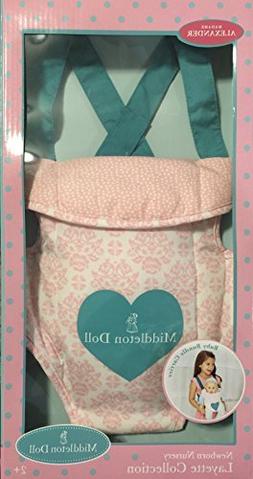 Madame Alexander Baby Doll Carrier - Pink Floral