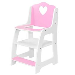 Pink Butterfly Closet Doll High Chair Furniture Fits America