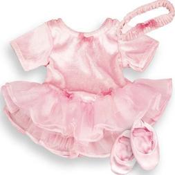 | Soft Velour, Chiffon & Tulle Pink Baby Doll Ballet Dress S