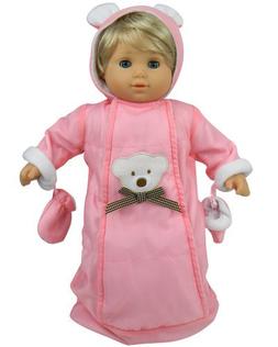 Sophia's 15 Inch Doll Clothes Baby Doll Snowsuit Set, Fits 1