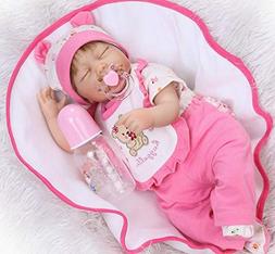 Girl Lifelike Realistic Looking Sleeping Soft Body Silicone 