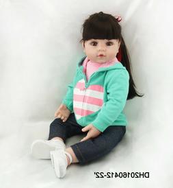 Pinky 22 Inch Realistic Looking Baby Girl Real Lifelike Rebo