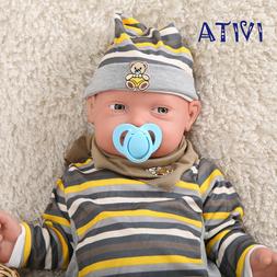 23&lsquo;&rsquo; Realistic Baby Doll Girl Newborn Silicone Lifelike 