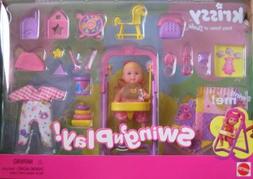 Barbie KRISSY Swing 'n Play! Set w Working Swing! 
