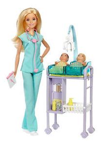 Barbie Careers Baby Doctor Playset