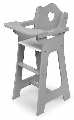 Badger Basket Doll High Chair - fits American Girl Dolls