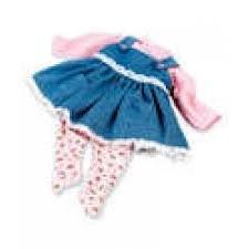 Dressy Denim Jumper for 19-20" Babies