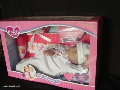 New in Box Retired Adora Nursery Time Baby Med Skin Tone 16"