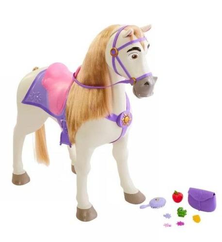 rapunzel and horse toy set