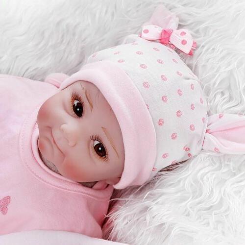 Newborn Baby Vinyl Silicone Handmade Girl Gift Toys