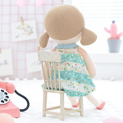 Gloveleya Baby Girl Gifts Plush Dolls Kid Toys 17'' )
