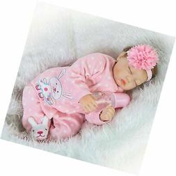 Terabithia 22inch Lifelike Adorable Collectible Sleeping Reb