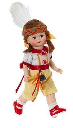 Madame Alexander Lil Indian Maggie Americana Collection Doll