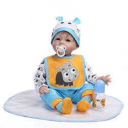 Boy Soft Silicone Vinyl Newborn Doll