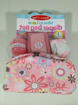 & Dollhouses, Fabric Bag With Two Compartments, Self-stick C