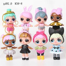 NEW 8Pcs LOT LoL Doll Baby Tear Open Surprise Series Kids To