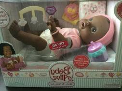 New Baby Alive Wets N Wiggles Ethnic African American Origin