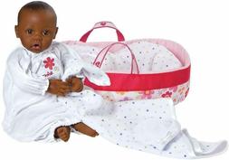 New! Adora Nurserytime Dark Skin Brown Eyes 16" AA Baby Doll