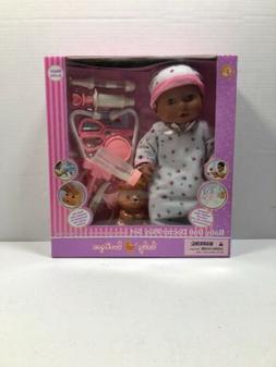 NIB Baby Boutique Baby Doll Doctor Play Set for Kids Include