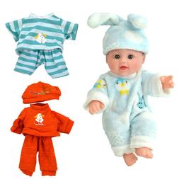 Rabbit CLOTH! doll accessory Girl cotton Clothes 30cm 12inch
