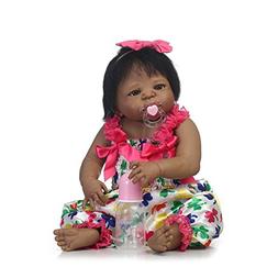 TERABITHIA 22 inch Rarely African American Reborn Baby Doll,