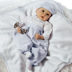 Realistic Lifelike Prince George Royal Baby Doll, 22 inch in
