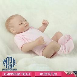 Premature Girl Full Body Vinyl Silicone Doll Newborn Bath Gi