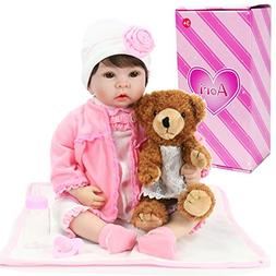 Aori Reborn Baby Girl Doll Realistic Weighted Baby Doll for 