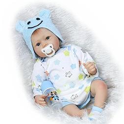 NPK Realistic Reborn Toddlers Baby Doll Lifelike Newborn Sil