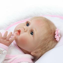 22inch Real Looking Blonde Hair Baby Gift Box Holiday Gifts