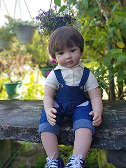 NPK collection 60cm Silicone Vinyl Reborn Baby Boy Doll Toys