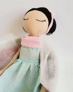 Soft 40 cm Handmade doll for little girls 2 3 4 year old bab