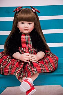 PURSUEBABY Beautiful Soft Body Lifelike Toddler Princess Gir