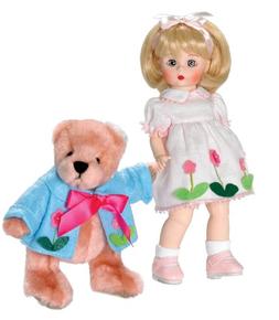 Madame Alexander Spring Splendor Collectible Doll with Bear.