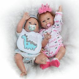 Realistic Newborn Doll Full Body Silicone Vinyl Girl Boy