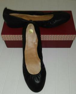 DRESSBARN Women's Black Maddie Slip On Baby Doll Shoes SZ 7